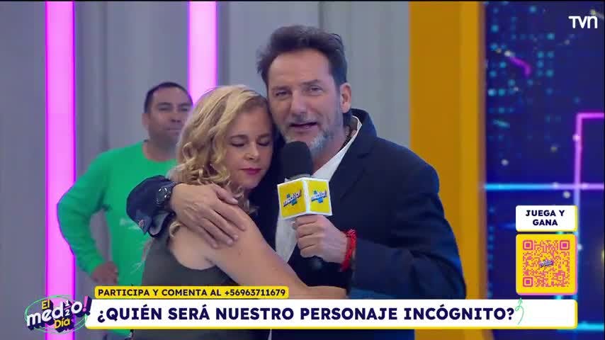 El "coqueteo" al aire de Daniel Fuenzalida y Titi García Huidobro