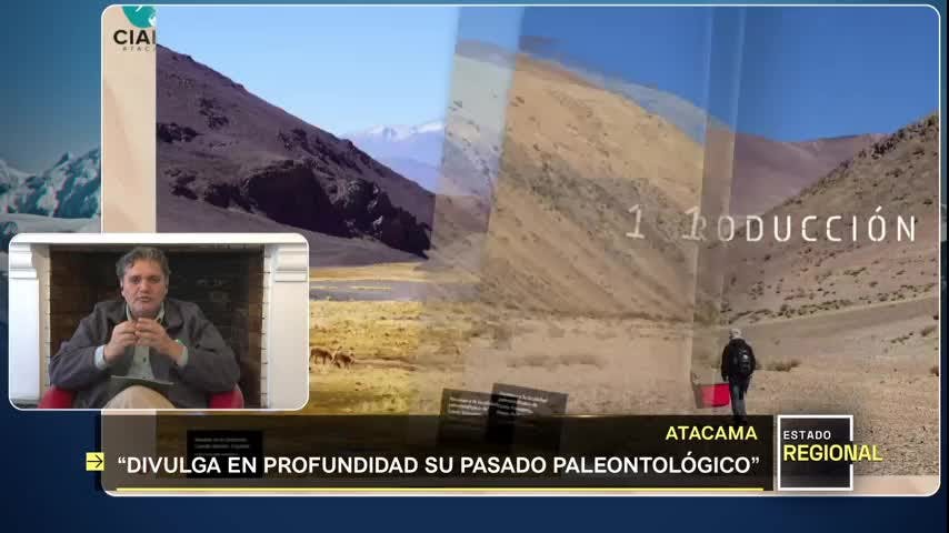 #EstadoRegional: Pablo Quilodrán, Director Ejecutivo de la Corporación Regional de Paleontología CIAHN Atacama