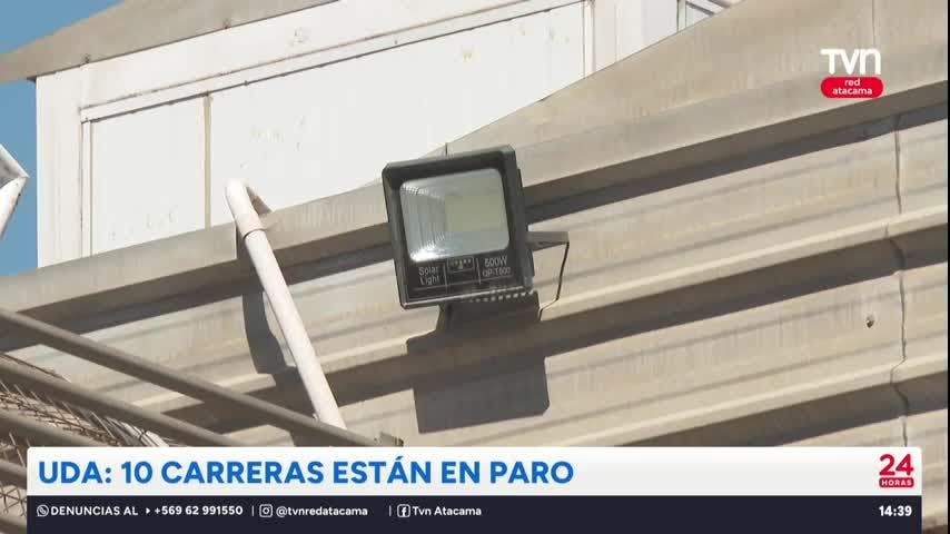 UDA: 10 carreras están en paro