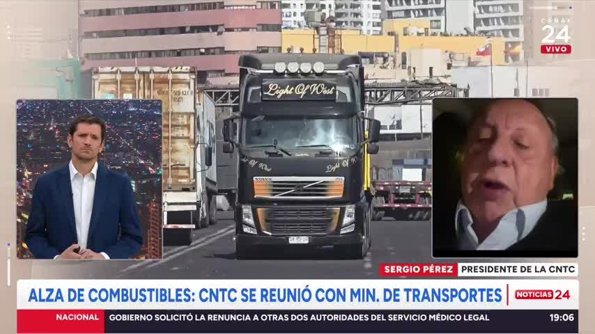 CNTC y petitorio al Gobierno por diésel: “En el término congelar reconozco que hubo un error, estamos pidiendo que no haya alzas”