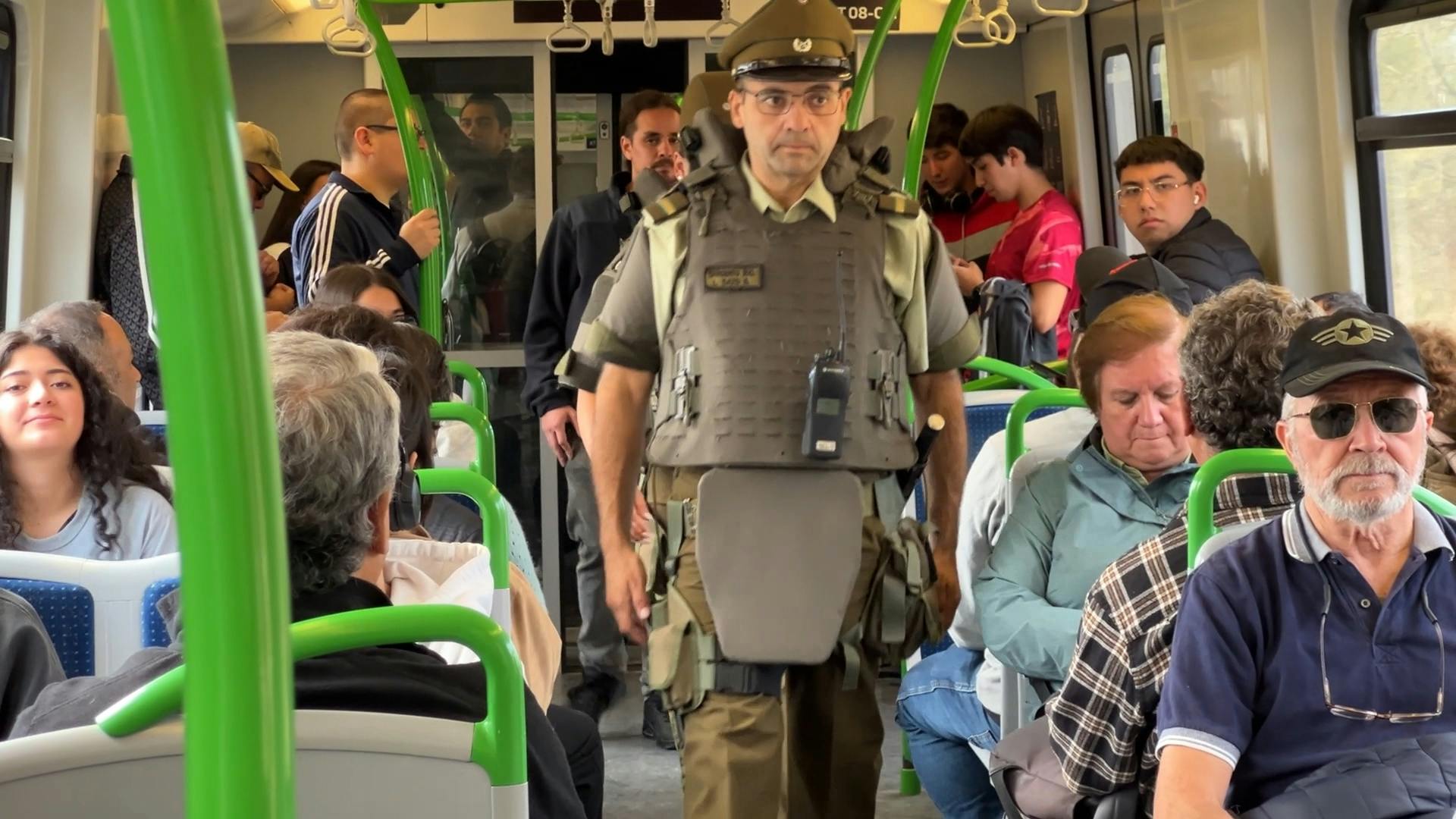Aumenta fiscalización en vagones de metro Valparaíso