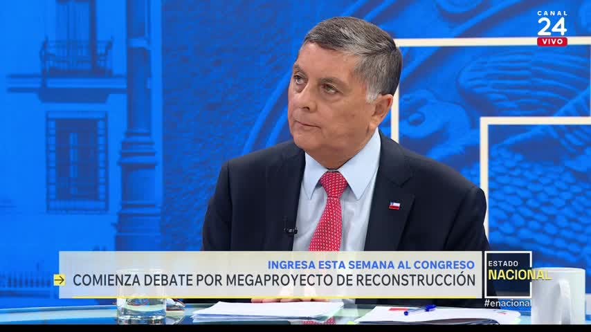 Estado Nacional: Ministro Claudio Alvarado