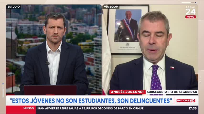 Subsecretario Jouannet llama “delincuentes” a estudiantes UACh: “Al menos debiesen ser expulsados de la universidad”