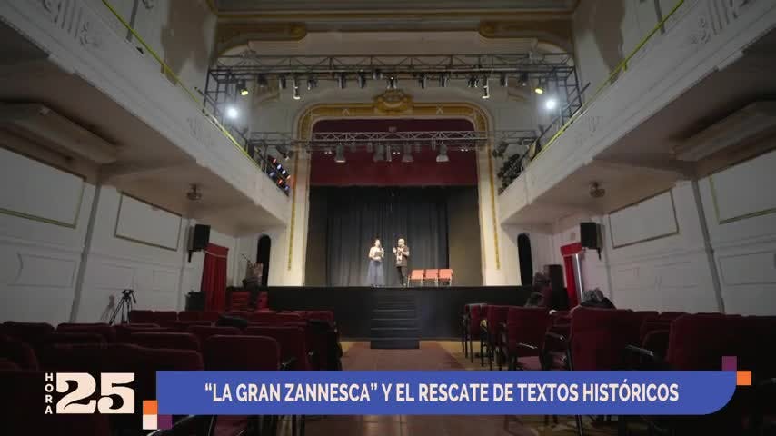 Recorrimos el histórico Teatro Parque Cousiño y conocimos La Gran Zannesca