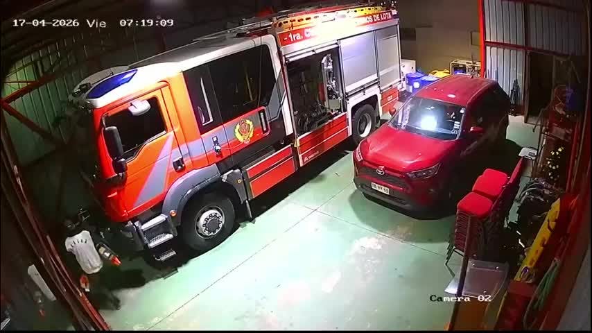 Robo afectó a Bomberos en Lota