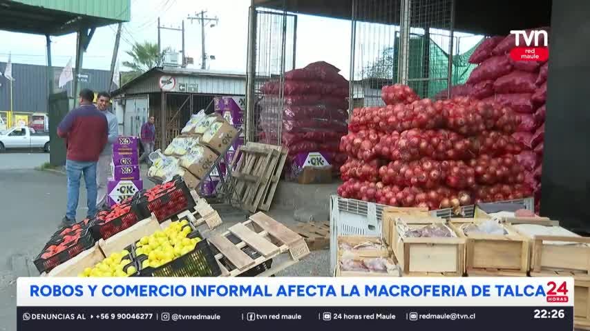 Cansados de ser robados y bajas ventas exigen a la administración de Macroferia de Talca soluciones