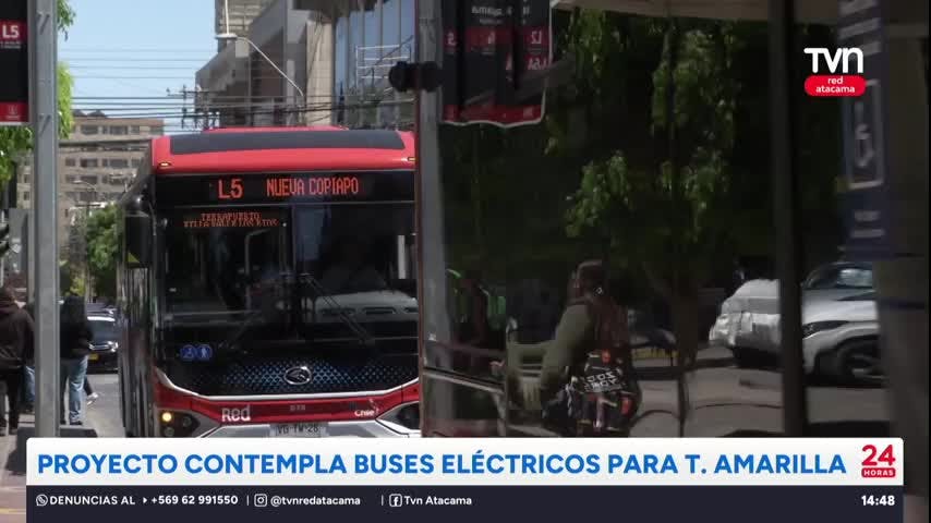 Proyecto contempla buses eléctricos para Tierra Amarilla