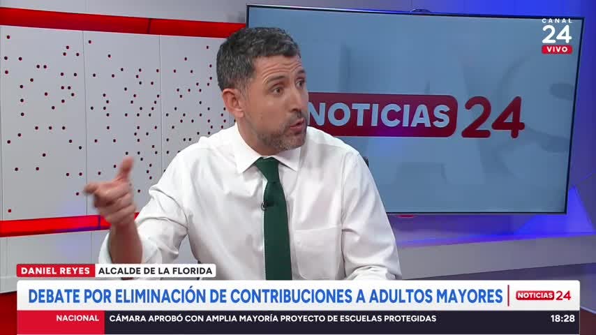Alcalde de La Florida y eliminación de contribuciones a adultos mayores: “Va en la dirección correcta caminar hacia una progresividad”