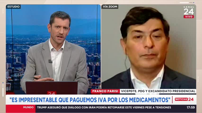 Parisi y respaldo PDG a votación general del Plan de Reconstrucción: “Los 13 votos van a estar ahí”
