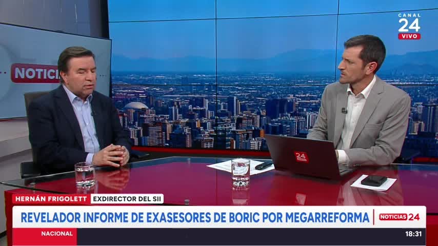 Exasesor de Boric y megarreforma: “Lo de la competitividad tributaria es un invento"