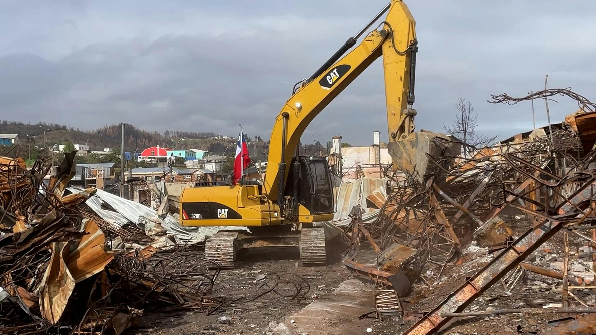 Inicia demolición de Escuela Vipla en Lirquén y planean el proyecto de reconstrucción