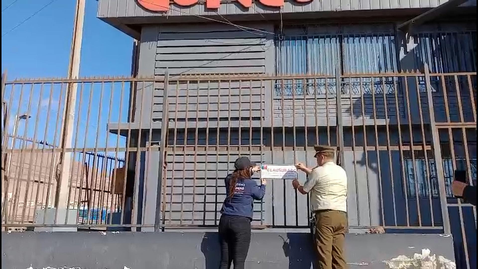 Delegación presidencial clausura local en cuyas cercanías ocurrió un homicidio
