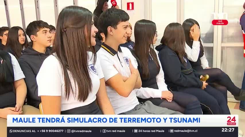 Preparan simulacro de terremoto y tsunami para evaluar reacción de comunidad estudiantil