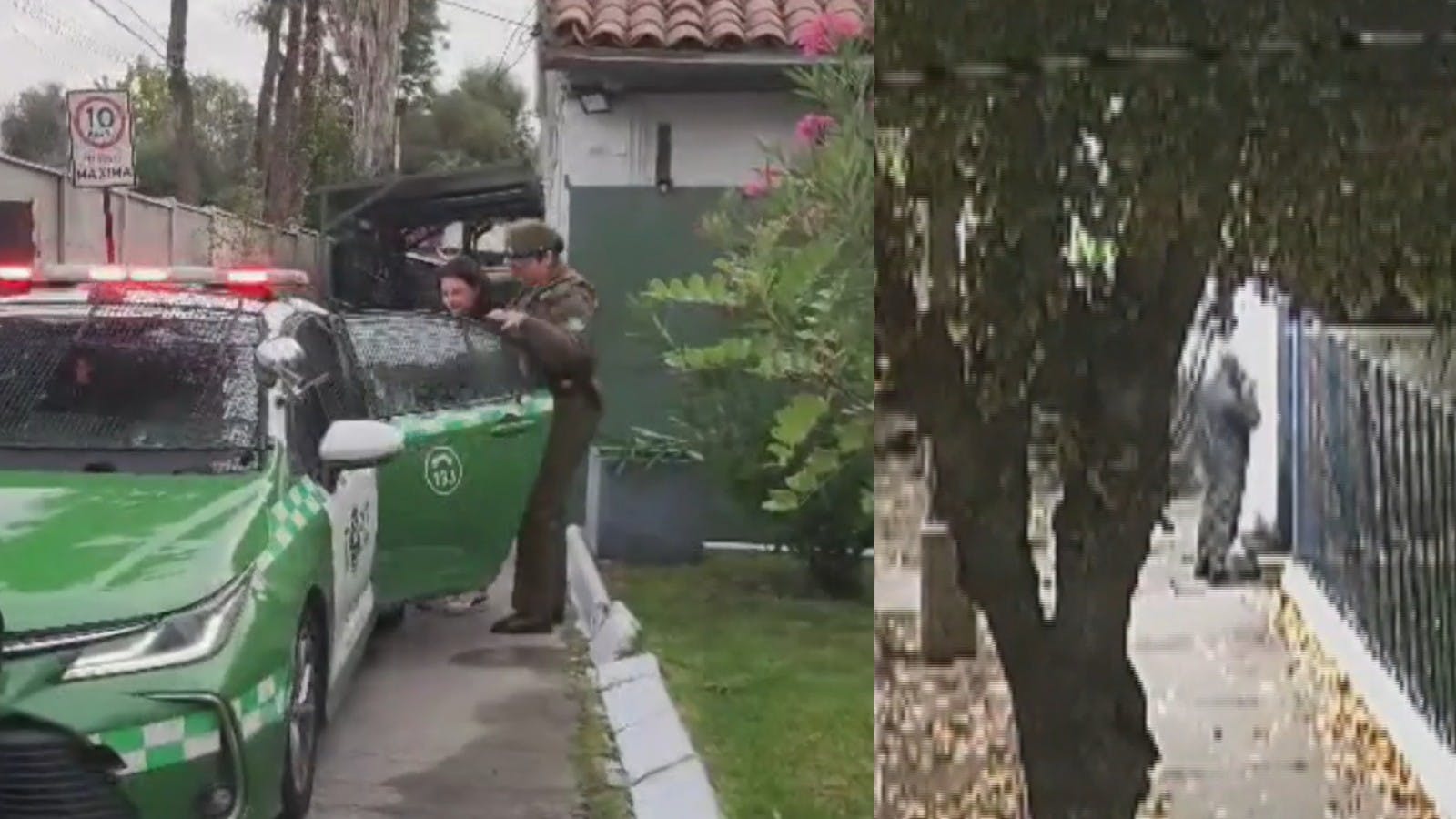Ingeniera le sacaba el auto a su papá robar casas en La Reina 