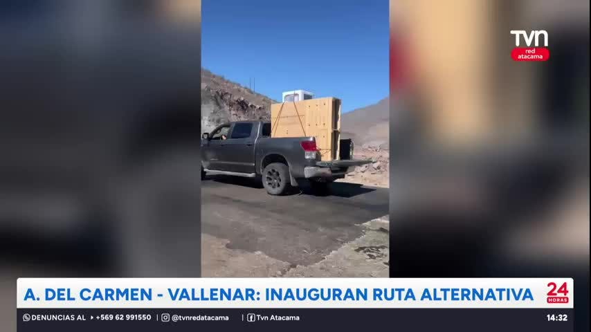 Alto del Carmen – Vallenar: Inauguran ruta alternativa