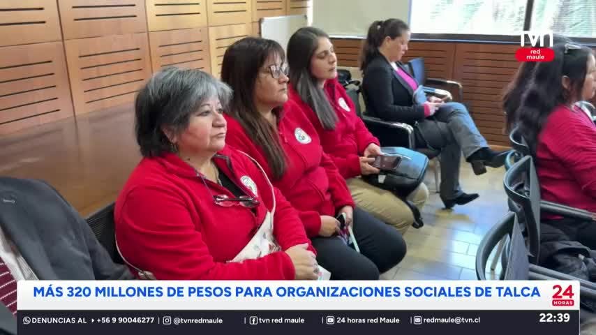 Concejo municipal de Talca aprobó mas de 320 millones de pesos para organizaciones sociales