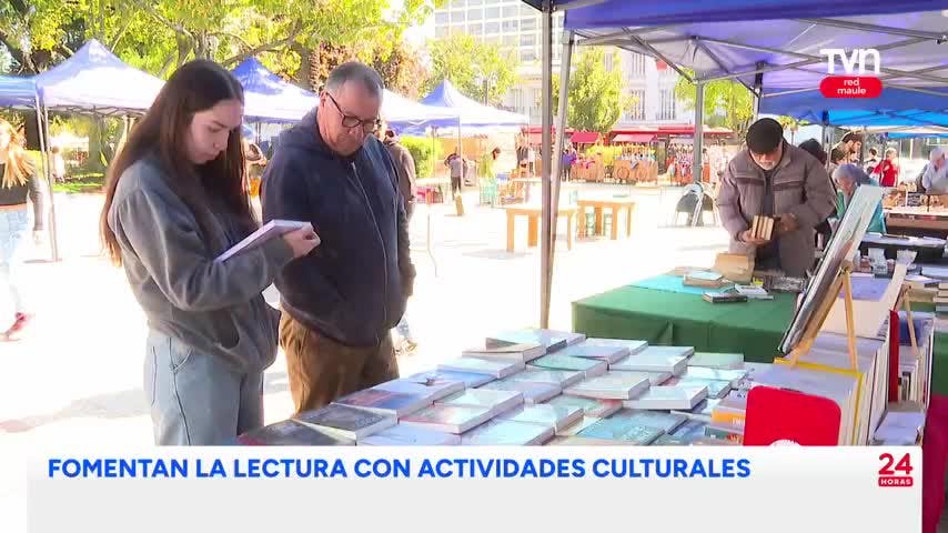 Feria del Libro de Talca propone actividades lúdicas para fomentar la lectura