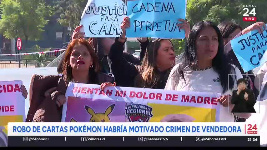 Robo de cartas Pokémon habría motivado crimen de joven vendedora