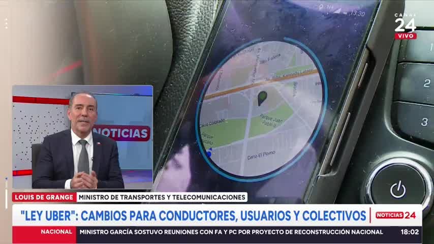 Ministro de Grange y millonarias pérdidas por fallido reglamento anterior de Ley Uber: “Es un tema de demanda”