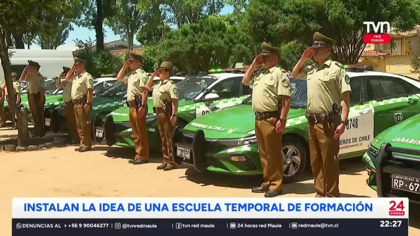 Avanza el proyecto de una escuela de formación de Carabineros para la región del Maule