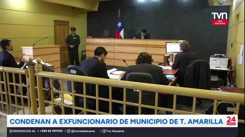 Condenan a exfuncionario de municipio  de Tierra Amarilla