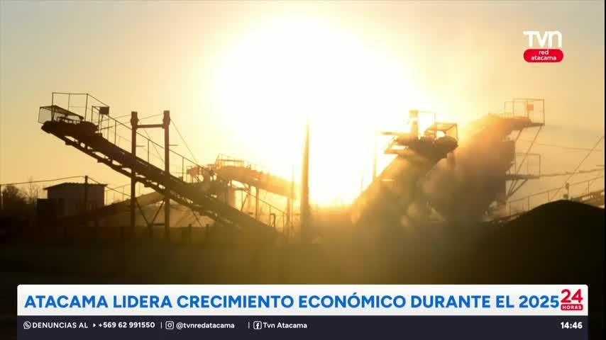 Atacama lidera crecimiento económico durante el 2025