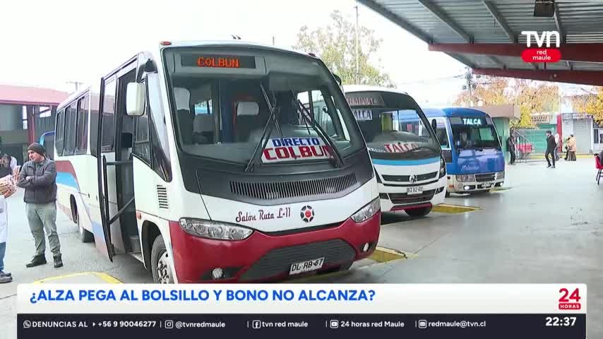 Tarifas al alza en Talca por combustibles: apoyos estatales avanzan lento