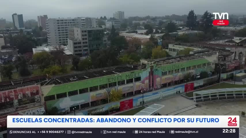 Escuelas Concentradas de Talca: 16 años de abandono y sin salida clara