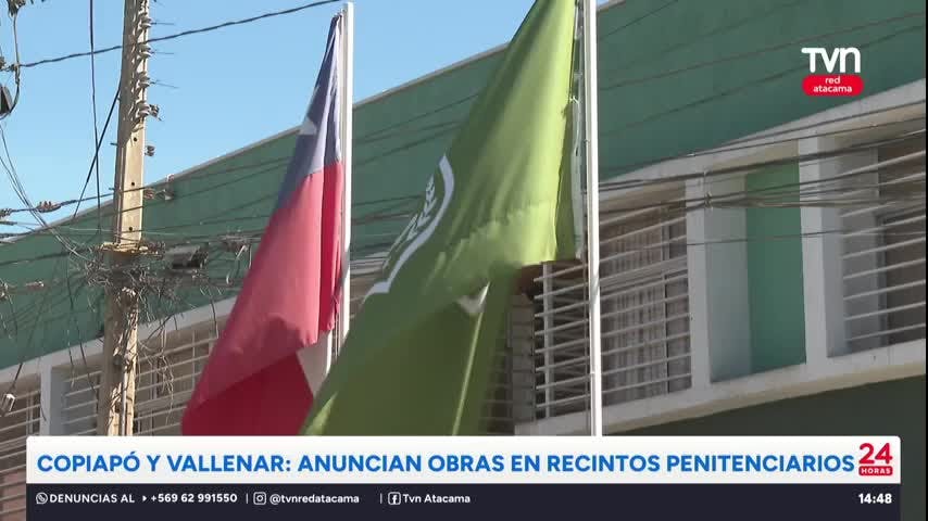Copiapó y Vallenar: anuncian obras en recintos penitenciarios