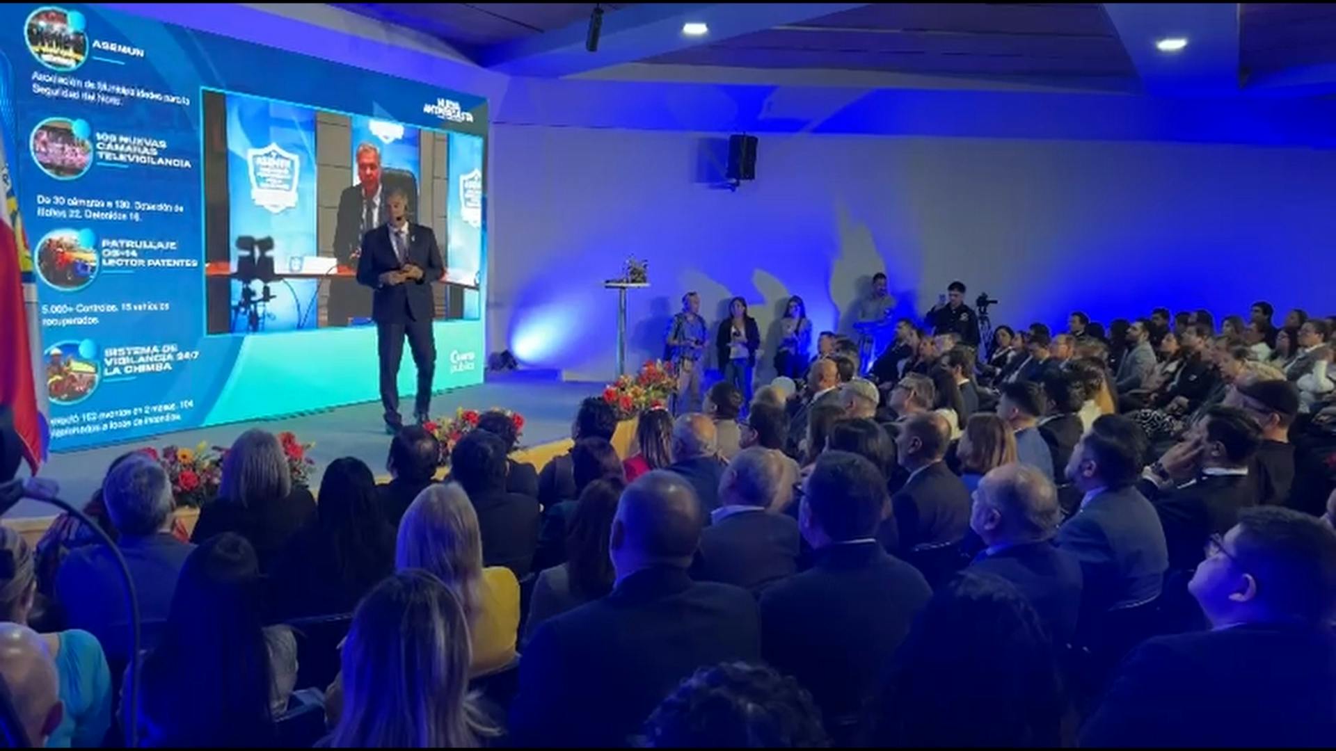 Segunda cuenta pública del alcalde Sacha Razmilic