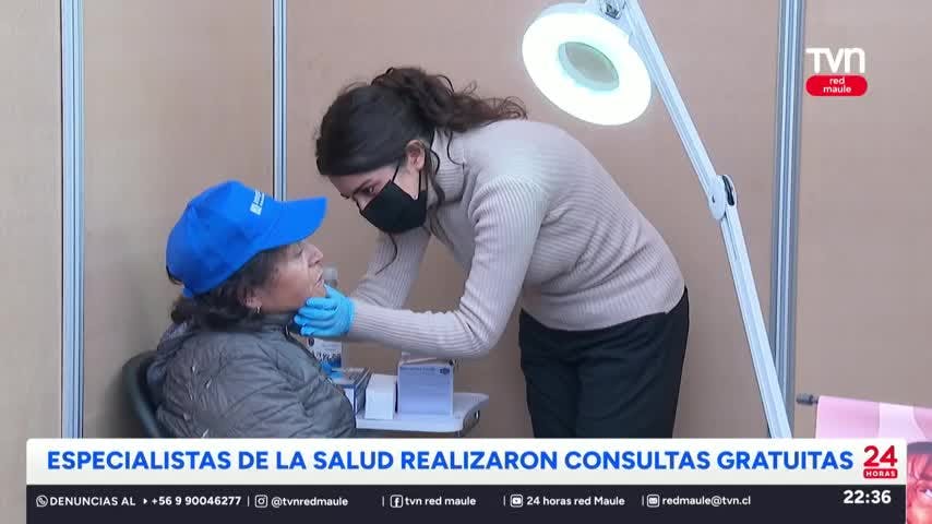 Especialistas realizaron consultas gratuitas en Talca