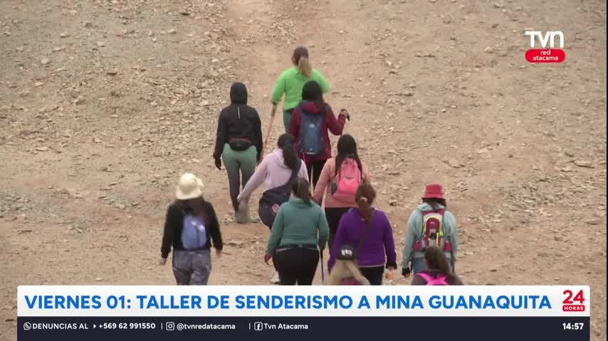 Viernes 01: Taller de senderismo a mina Guanaquita