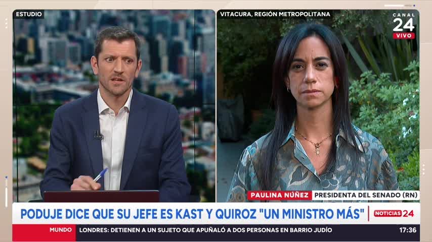 Senadora Núñez y despidos de Poduje: “Me tengo que preocupar que esto no se transforme en pasadas de cuenta de un lado a otro”
