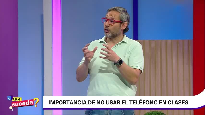 ¿Por qué prohibieron los celulares en los colegios?  |  ¿Qué sucede? - Miércoles 29 de abril 2026