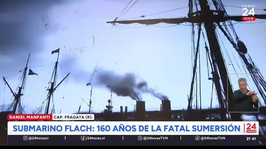 Submarino Flach: 160 años de la fatal sumersión 