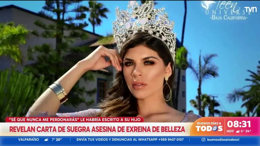 "Sé que nunca me perdonarás": Revelan carta de "suegra asesina" de exreina de belleza