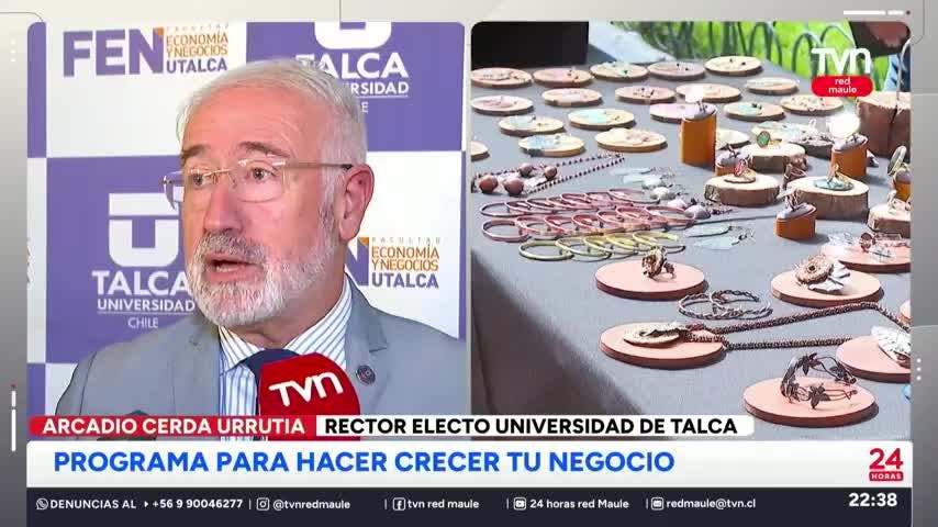 Buscan hacer crecer tu negocio: lanzan programa para startups y pymes en el Maule