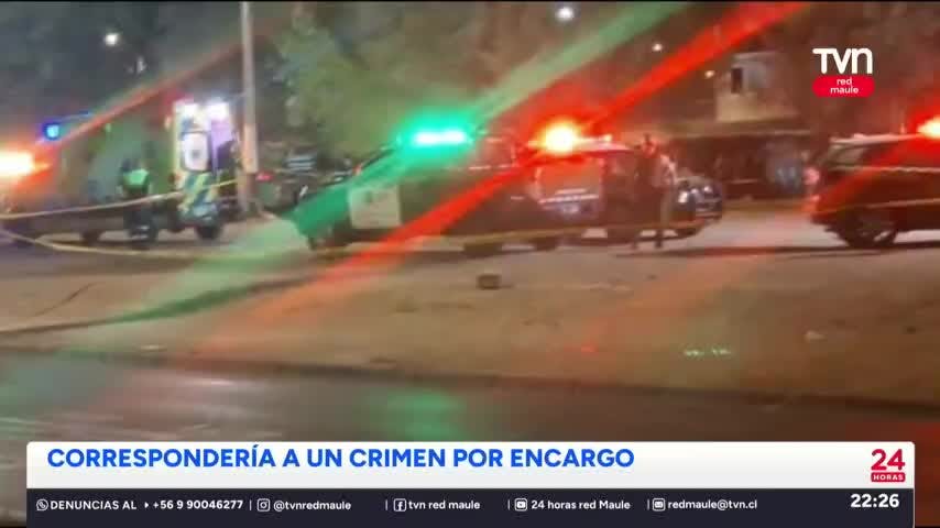 Prisión para sujeto investigado por doble homicidio ocurrido en enero en Talca