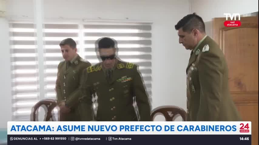 Atacama: Asume nuevo Prefecto de Carabineros