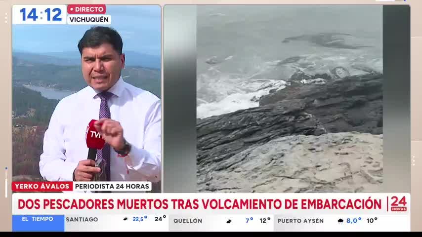 Naufragio de embarcación en Vichuquén
