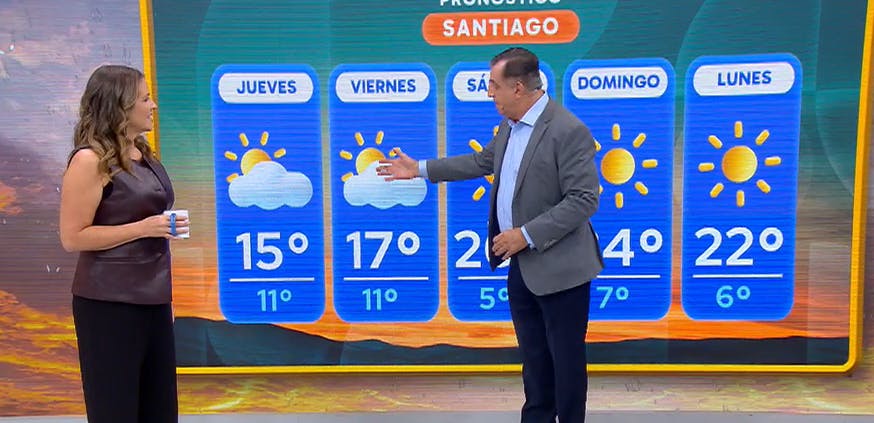Informe definitivo: ¿A qué hora comenzará a caer la lluvia en la zona central?