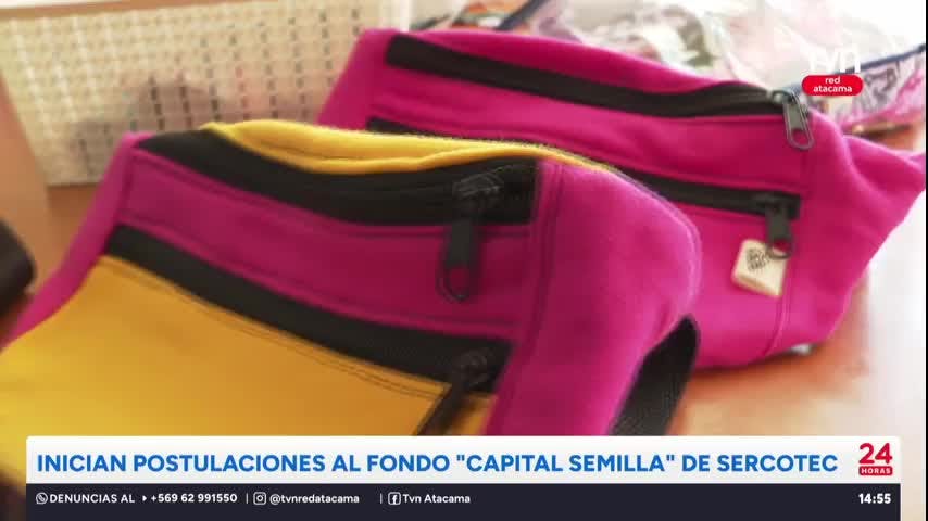 Inician postulaciones al fondo “Capital Semilla” de Sercotec
