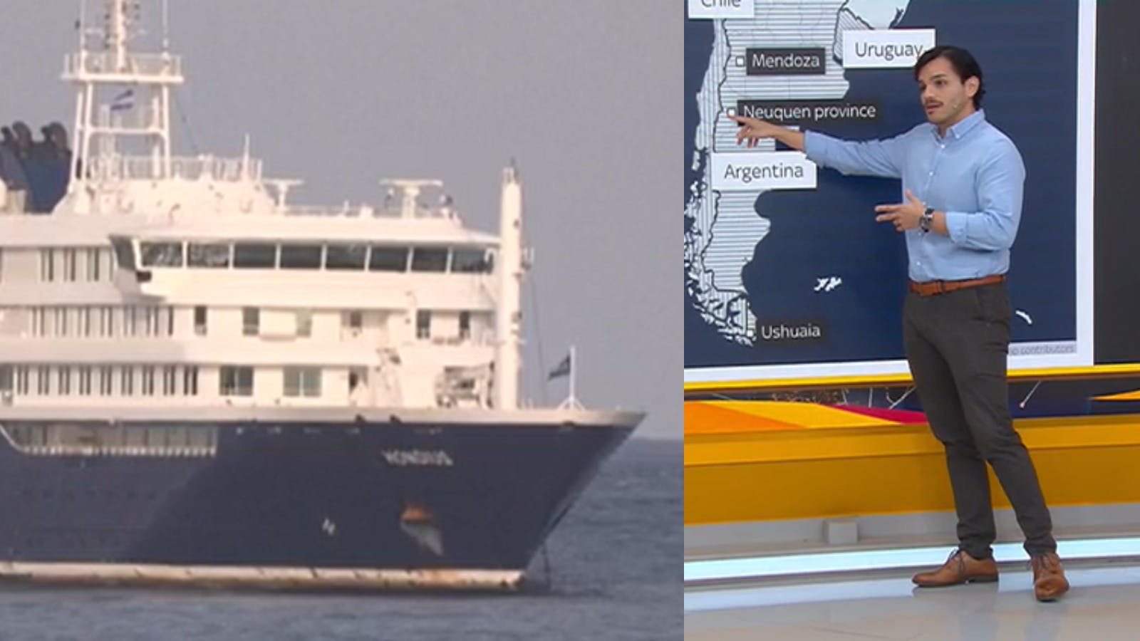 Estuvieron 20 días en Chile: La mortal ruta del crucero con el brote de Hanta 