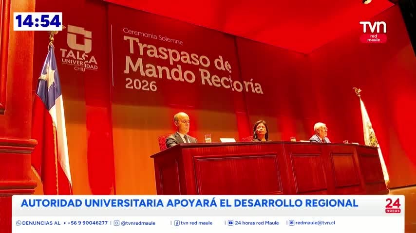 Mantener la excelencia es el principal objetivo del nuevo rector de la Universidad de Talca