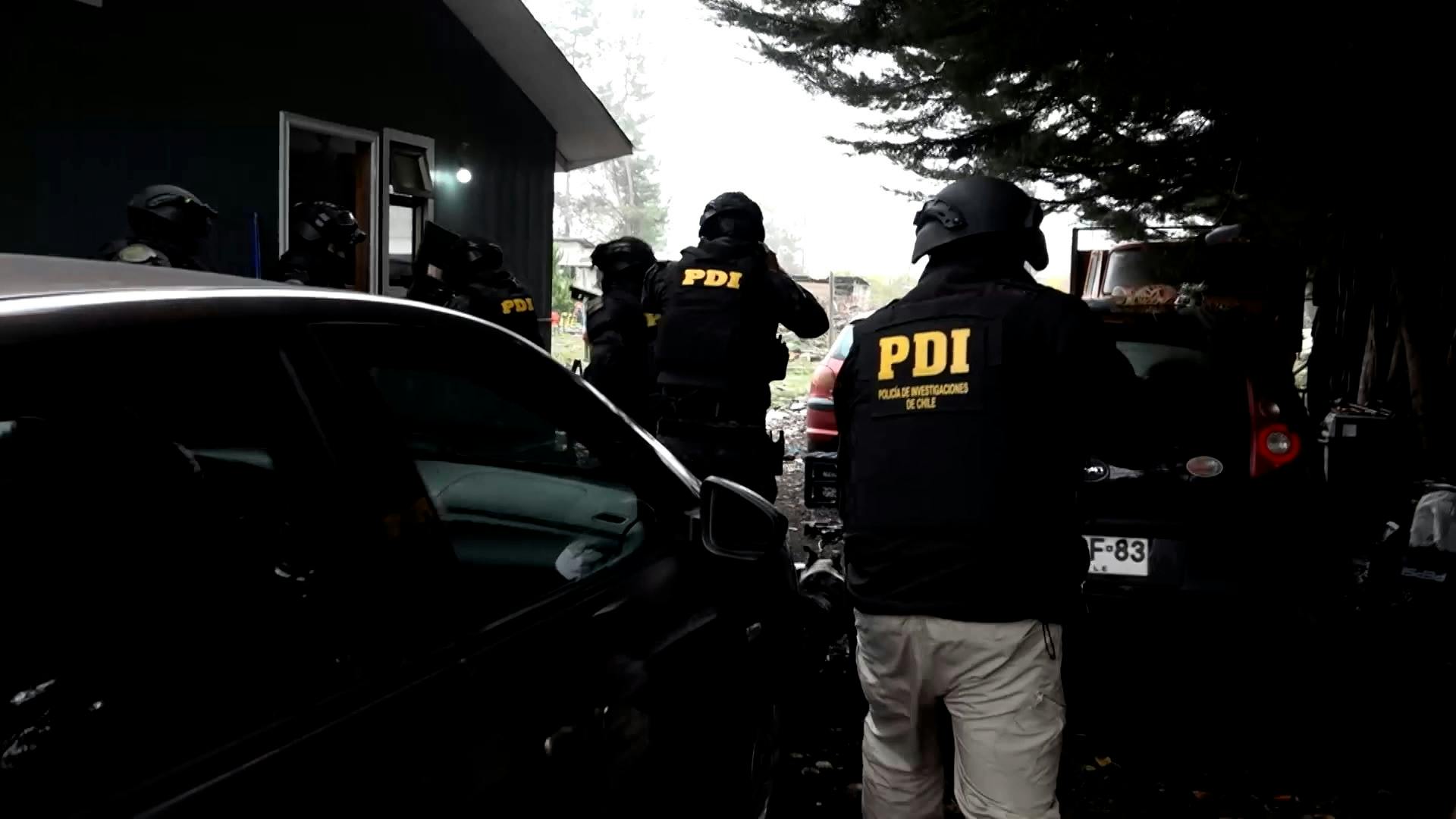 20 implicados en filiar del Tren de Aragua presos en Concepción
