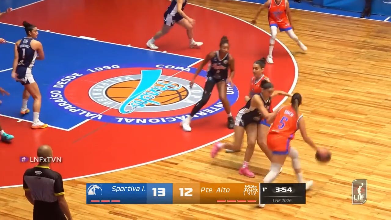 Sportiva Italiana vs. Puente Alto - Liga nacional femenina de básquetbol 2026
