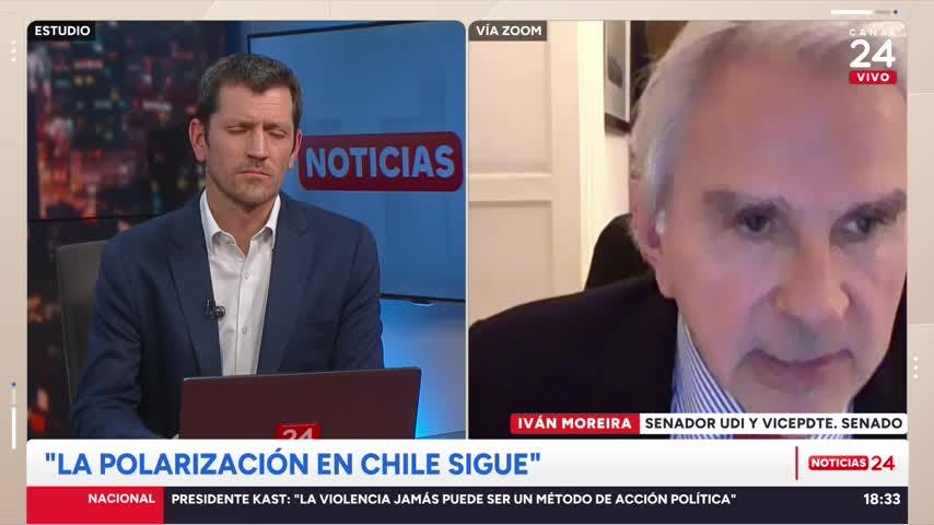 Senador Moreira al PC: “Estuvieron cuatro años callados, no fueron capaces de salir a calle a defender lo que dicen defender”
