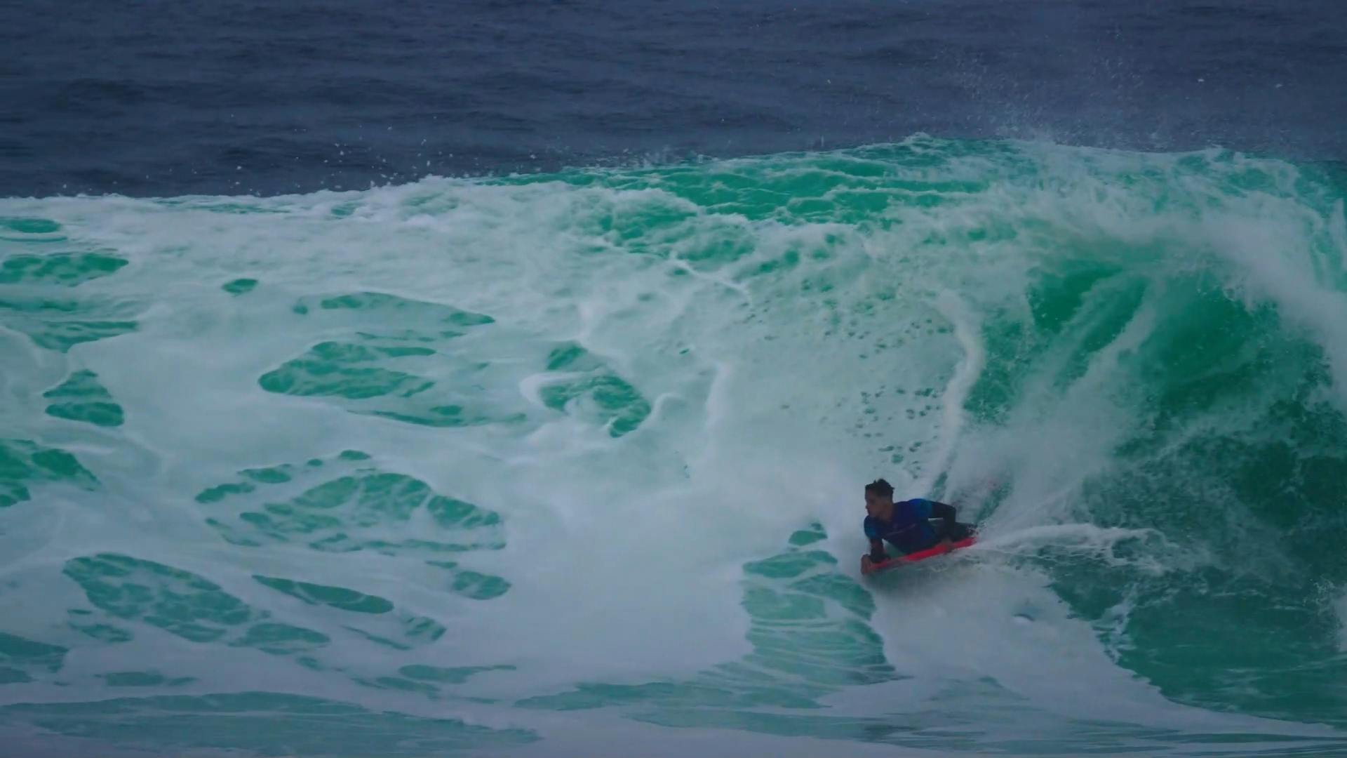 Se disputó la final del circuito mundial de bodyboard