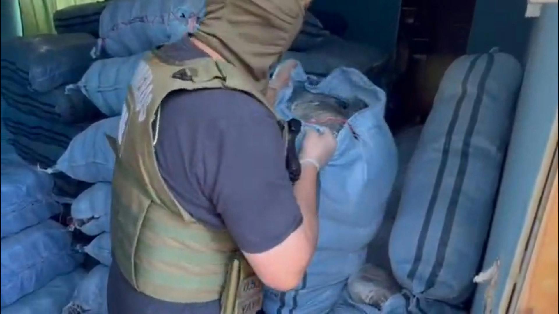 Cuatro operativos permiten sacar de circulación dos mil 700 kilos de droga