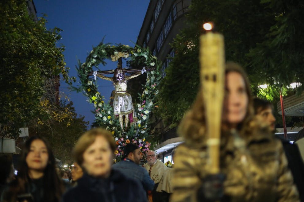 La historia del Cristo de Mayo con la ciudad de Santiago
